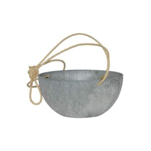 Pot suspendu Fiona gris
