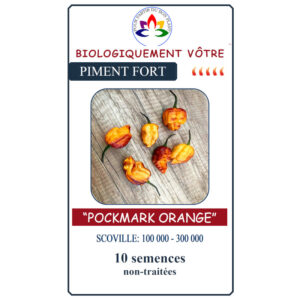 Piment fort Pockmark Orange